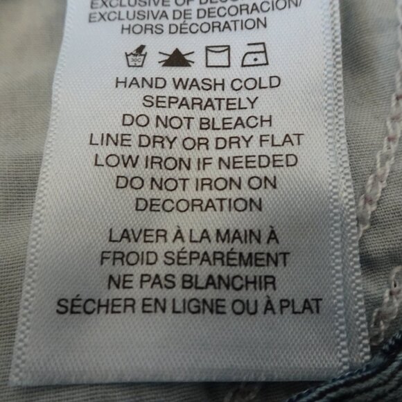 True Religion Jennie Curvy Jeans Women's Size 28x29 Blue Denim Rhinestone Pocket - Picture 14 of 14